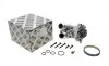 Помпа воды Audi A3-A8/Skoda/Seat/VW 1.8-2.0FSI/TFSI 04- (с термостатом,датчиком t) HEPU P681 (фото 1)