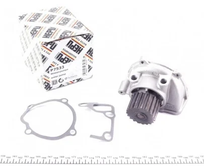 Помпа воды Mazda 3/5/6 2.0TD/DI 98- HEPU P7533