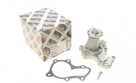 Помпа воды Mitsubishi Colt 1.3/1.5/1.6 96-04/ Lancer 1.3/1.6 03-13/Space Star 1.3/1.6 16V 98-04 HEPU P7743