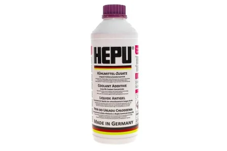 Антифриз (фиолетовый) G12 EVO (1.5L) (концентрат) HEPU P999-EVO12