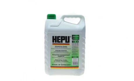 Антифриз-концентрат Hepu, G11 (зелений), 5л HEPU P999-GRN-005