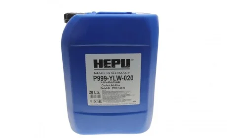 Антифриз (желтый) G11 (20L) (концентрат) HEPU P999-YLW-020