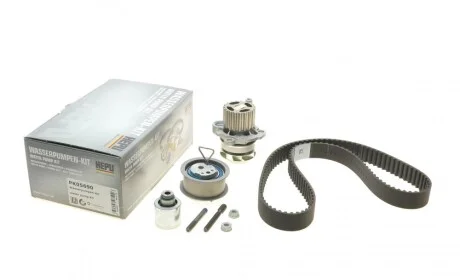 Комплект ГРМ + помпа VW Caddy III 07-10-/Golf IV/V 00-11/Passat 1.9T/2.0 TDI 00-09 HEPU PK05690