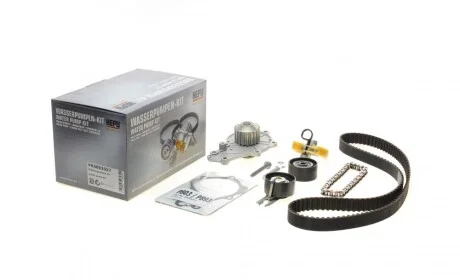 Комплект ГРМ + помпа Citroen Berlingo/Peugeot Partner 1.6HDI (z=137) (+ланцюг і натяжник) HEPU PK08030XT