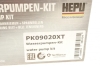 Комплект ГРМ, пас+ролик+помпа HEPU PK09020XT (фото 27)