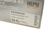 Комплект (ремень + ролик + водяной насос) HEPU PK09620 (фото 17)
