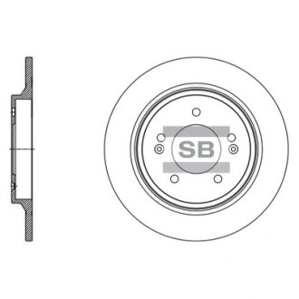 Гальмівний диск Hi-Q (SANGSIN) SD1131