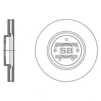 Диск гальмівний Hi-Q (SANGSIN) SD1132