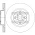 Диск гальмівний (кратно 2) передній (вентильований) Toyota Yaris (12-) (D=280.0mm) HI-Q Hi-Q (SANGSIN) SD4906 (фото 1)