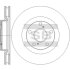 Диск гальмівний (кратно 2) передній (вентильований) Toyota RAV 4 IV (12-) (D=296.0mm) HI-Q Hi-Q (SANGSIN) SD4961 (фото 1)