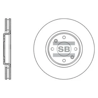 Гальмівний диск Hi-Q (SANGSIN) SD5003