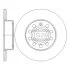 Диск тормозной (кратно 2) задний Audi A3 (06-) (D=259.8mm) Hi-Q (SANGSIN) SD5407 (фото 1)