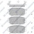 Комплект гальмівних колодок з 4 шт. дисків Hi-Q (SANGSIN) SP1069 (фото 1)