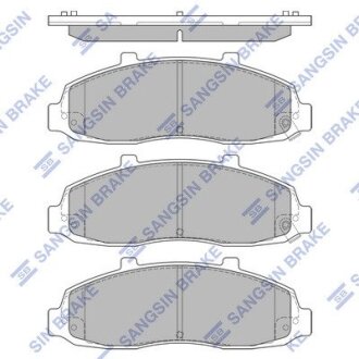 Гальмівні колодки, дискові Hi-Q (SANGSIN) SP1282