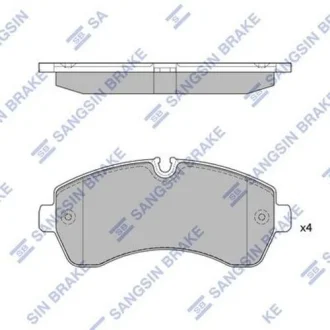 Комплект тормозных колодок. Hi-Q (SANGSIN) SP1425