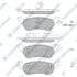 Колодки тормозные задние (дисковые) Dodge Caravan (-07) Hi-Q (SANGSIN) SP1441 (фото 1)