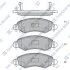 Колодки гальмівні передні Opel Agila (A) (-07), Subaru Justy III (G3X) (-07), Suzuki Ignis II (03-) HI-Q Hi-Q (SANGSIN) SP1601 (фото 1)