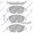 Колодки гальмівні передні Audi A3 (13-), Seat Leon (12-), Skoda Octavia (12-), VW Golf VII (12-) HI-Q Hi-Q (SANGSIN) SP1678 (фото 1)