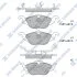 Колодки гальмівні передні Opel Astra G (-04) HI-Q Hi-Q (SANGSIN) SP1738 (фото 1)