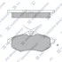 Колодки тормозные передние (p/spring 4шт) Citroen C2 (JM) (03-), C3 I (FC) (02-) Hi-Q (SANGSIN) SP1747 (фото 1)