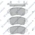 Колодки тормозные передние Toyota Corolla (E11) (-02) Hi-Q (SANGSIN) SP1752 (фото 1)