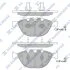 Колодки тормозные передние BMW 5 (E60, E61) (05-), 6 (E63) (06-), 7 (E65, E66, E Hi-Q (SANGSIN) SP1869 (фото 1)
