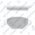 Колодки гальмівні передні Renault Megane II (03-) HI-Q Hi-Q (SANGSIN) SP1872 (фото 1)