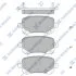 Колодки тормозные задние (дисковые) Fiat Freemont (JF) (11-), Dodge Caravan (08- Hi-Q (SANGSIN) SP1927 (фото 1)