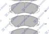 Комплект гальмівних колодок з 4 шт. дисків Hi-Q (SANGSIN) SP2011 (фото 1)