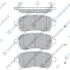 Колодки гальмівні передні Suzuki Swift (17-) HI-Q Hi-Q (SANGSIN) SP2113B (фото 1)