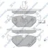 Колодки тормозные задние BMW 5 (-08) Hi-Q (SANGSIN) SP2167 (фото 1)