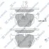 Колодки тормозные задние BMW 3 (-05) Hi-Q (SANGSIN) SP2168 (фото 1)