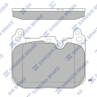 Колодки гальмівні передні Mini Cooper (F55) (14-) HI-Q Hi-Q (SANGSIN) SP2402A