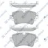 Колодки тормозные передние MINI Cooper Clubman (19-) Hi-Q (SANGSIN) SP4005 (фото 1)
