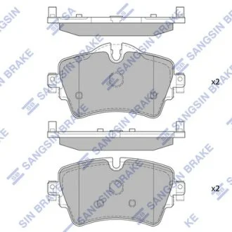 Колодки тормозные передние MINI Cooper Clubman (19-) Hi-Q (SANGSIN) SP4005