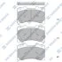 Колодки гальмівні передні Toyota Yaris (22-) HI-Q Hi-Q (SANGSIN) SP4046 (фото 1)