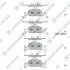 Колодки тормозные передние Audi A4 (15-), A5 (19-) Hi-Q (SANGSIN) SP4111 (фото 1)