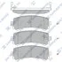 Колодки тормозные задние Nissan Patrol (06-) Hi-Q (SANGSIN) SP4157 (фото 1)