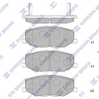 Колодки тормозные передние Suzuki Jimny (19-) Hi-Q (SANGSIN) SP4426