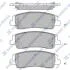 Колодки тормозные задние Hyundai Staria (132.0x45.5x15.0) Hi-Q (SANGSIN) SP4510 (фото 1)