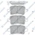 Колодки тормозные задние Chevrolet Equinox (18-) Hi-Q (SANGSIN) SP4536 (фото 1)
