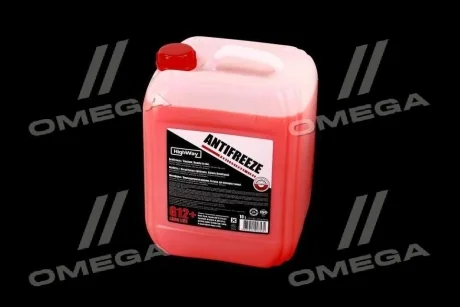 Антифриз ANTIFREEZE-40 LONG LIFE G12+ (красный) 10л HighWay 10119