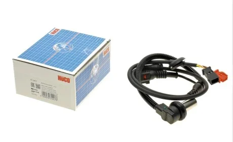Датчик ABS (передний) Audi A4/VW Passat 94-05 (с датчиком износа) (HÜCO) HITACHI 131417