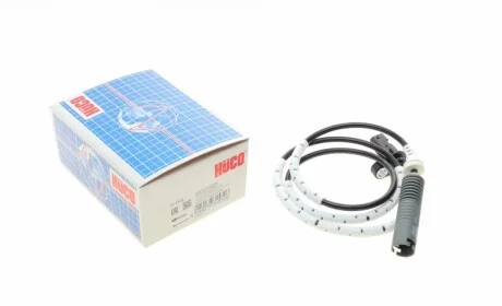 Датчик ABS (задний) BMW 1 (E81/E87)/3 (E90/E91/E92) 05-12 (L=875) (HÜCO) HITACHI 131532