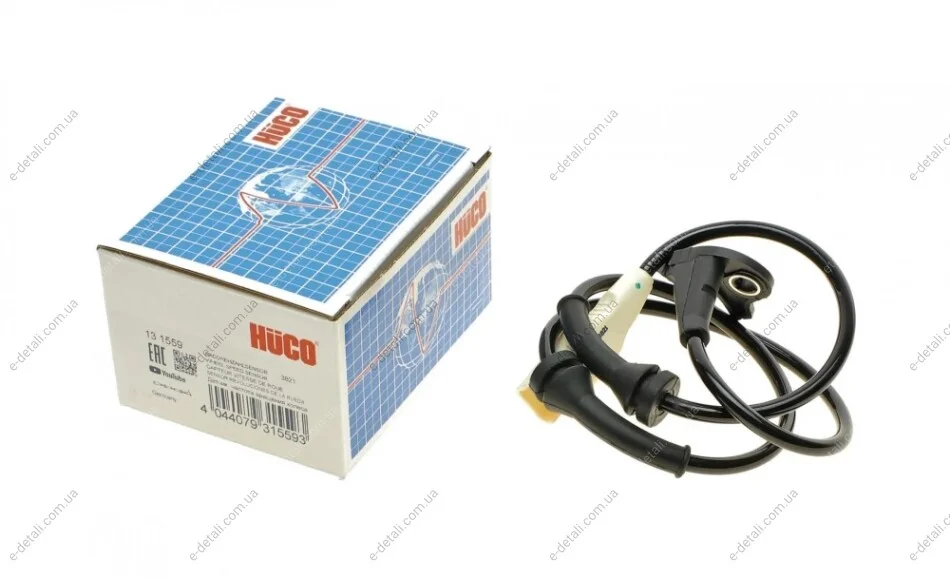 Датчик ABS (передний) Citroen C4 I/Peugeot 307 03-11 (Bosch) (HÜCO) HITACHI 131559 (фото 1)