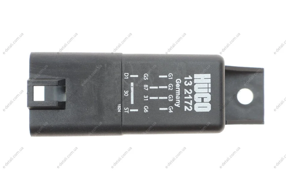Реле свічок розжарювання Honda Civc VIII/CR-V III 2.2 CTDi 05- (HÜCO) HITACHI 132172 (фото 1)