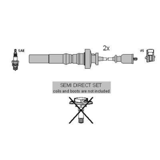 HUCO MITSUBISHI Провода зажигания Lancer 03-,Colt,Space Star 1.3/1.3 98- HITACHI 134619