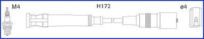 HUCO BMW Комплект высоковольтных проводов E36 1.6 93- HITACHI 134763