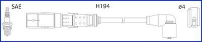 Комплект проводов зажигания HITACHI 134791 (фото 1)