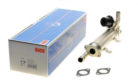 Радіатор рециркуляції ВГ з клапаном EGR VW Passat/Seat Leon/Skoda Superb/Audi A3 2.0TDI 05- (HÜCO) HITACHI 135996